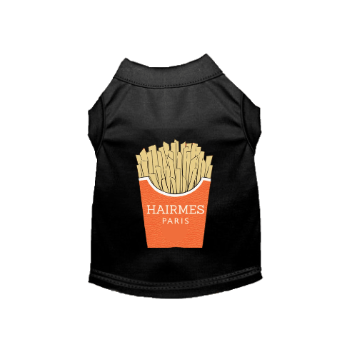 A Side of Hairmes French Fries Dog Shirt