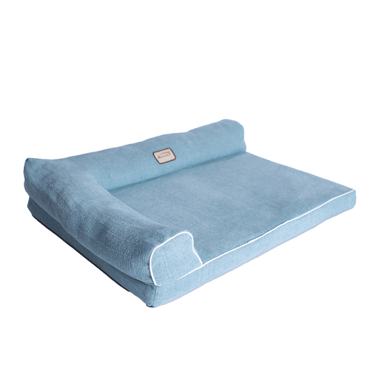 Armarkat D08B Medium Bolstered Pet Bed Cushion W Memory Foam